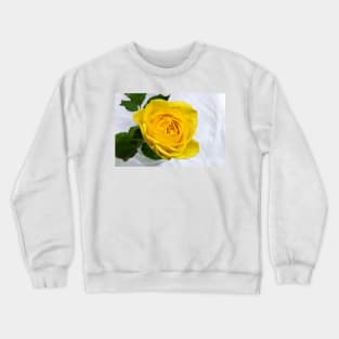 yellow rose Crewneck Sweatshirt